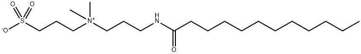 N-(3-COCOAMIDOPROPYL)-N,N-DIMETHYL-N-(3-SULFOPROPYL)AMMONIUM BETAINE Structure