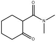 2-OXO-CYCLOHEXANECARBOXYLIC ACIDDIMETHYLAMIDE Structure