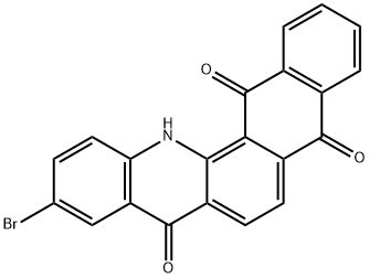 10-bromonaphth[2,3-c]acridine-5,8,14(13H)-trione Structure