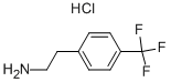 2-(4-TRIFLUOROMETHYL-PHENYL)-ETHYLAMINE HYDROCHLORIDE Structure