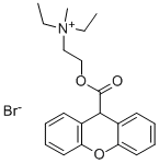 METHANTHELINE BROMIDE Structure
