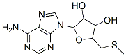 2-(6-aminopurin-9-yl)-5-(methylsulfanylmethyl)oxolane-3,4-diol Structure