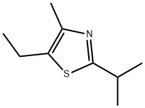 Thiazole, 5-ethyl-4-methyl-2-(1-methylethyl)- Structure