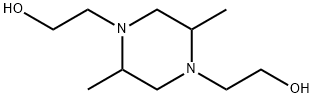 2,5-dimethylpiperazine-1,4-diethanol Structure