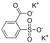 2-sulfobenzoic acid, dipotassium salt Structure
