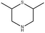 2,6-dimethylthiomorpholine Structure