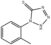 1-O-TOLYL-1H-TETRAZOLE-5-THIOL Structure
