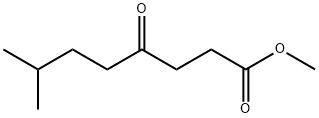 Methyl-4-keto-7-methyloctanoate Structure