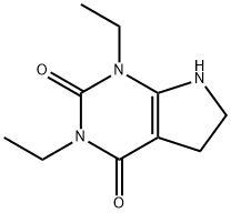 1,3-Diethyl-6,7-dihydro-1H-pyrrolo[2,3-d]pyrimidine-2,4(3H,5H)-dione Structure