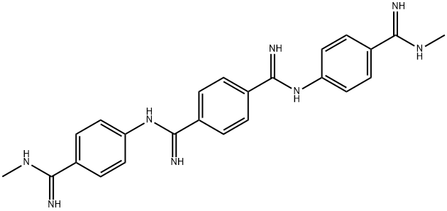 1,4-DIAMIDINOBENZENE Structure