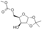 5-O-CARBOMETHOXY-1,2-O-ISOPROPYLIDENE-D-XYLOFURANOSE Structure