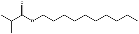decyl isobutyrate Structure