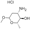 METHYL-A-L-ACOSAMINE Structure