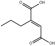 (E)-2-propylbut-2-enedioic acid Structure