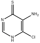 4-巯基-5-氨基-6-氯嘧啶