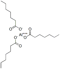 aluminumheptanoate Structure