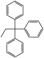 1,1,1-triphenylpropane Structure