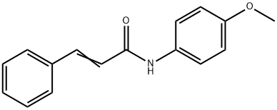 N-(4-Methoxyphenyl)-3-phenylacrylamide Structure