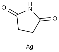 succinimide, silver(1+) salt  Structure