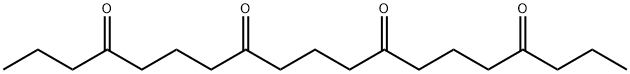 4,8,12,16-Nonadecanetetrone Structure