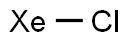 xenon chloride Structure