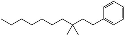 (3,3-Dimethyldecyl)benzene Structure