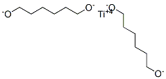 titanium bis(hexane-1,6-diolate) Structure