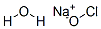 SODIUMHYPOCHLORITEHYDRATE Structure