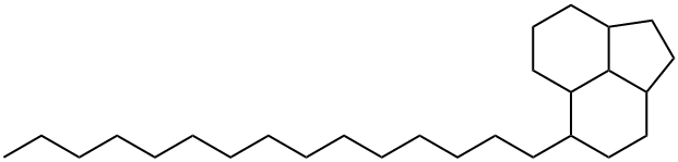 Dodecahydro-5-pentadecylacenaphthylene Structure