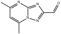 [1,2,4]Triazolo[1,5-a]pyriMidine-2-carboxaldehyde, 5,7-diMethyl- Structure