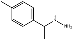 Hydrazine,  [1-(4-methylphenyl)ethyl]- Structure
