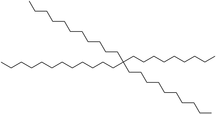 12-Decyl-12-nonyltetracosane Structure