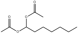 heptylidene diacetate Structure