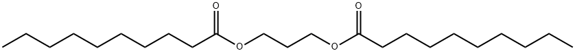 PROPYLENE GLYCOL DICAPRATE Structure