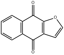 naphtho(2,3-b)furan-4,9-dione Structure