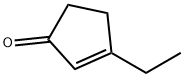 3-ethylcyclopent-2-en-1-one Structure