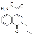 1-Phthalazinecarboxylicacid,3,4-dihydro-4-oxo-3-propyl-,hydrazide(9CI) Structure
