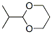 2-Methylpropanal trimethylene acetal Structure