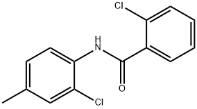 2-Chloro-N-(2-chloro-4-Methylphenyl)benzaMide, 97% Structure