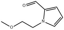 1H-Pyrrole-2-carboxaldehyde, 1-(2-methoxyethyl)- (9CI) Structure