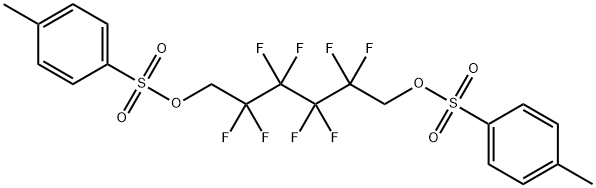 1,6-BIS(4-TOSYLOXY)-1H,1H,6H,6H-PERFLUOROHEXANE Structure