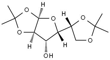 Diacetone-D-glucose Structure