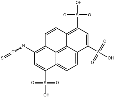 1,3,6-trisulfonylpyrene 8-isothiocyanate Structure