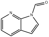 1H-Pyrrolo[2,3-b]pyridine-1-carboxaldehyde (9CI) Structure
