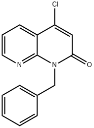 1-苄基-4-氯-1,8-萘啶-2(1H)-酮