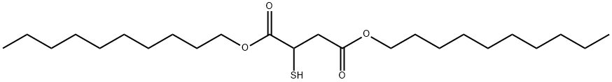 didecyl mercaptosuccinate Structure