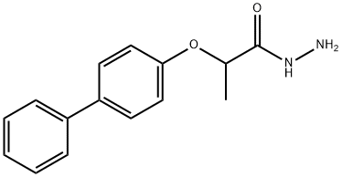 2-(1,1''-BIPHENYL-4-YLOXY)PROPANOHYDRAZIDE Structure