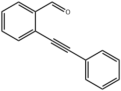 2-PHENYLETHYNYL-BENZALDEHYDE Structure