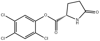 2,4,5-trichlorophenyl 5-oxo-L-prolinate  Structure