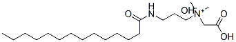 (carboxymethyl)dimethyl-3-[(1-oxotetradecyl)amino]propylammonium hydroxide Structure